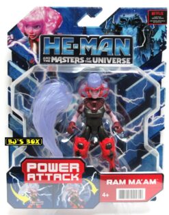 He-Man MOTU Power Attack RAM MA'AM 6" Action Figure Netflix Series New