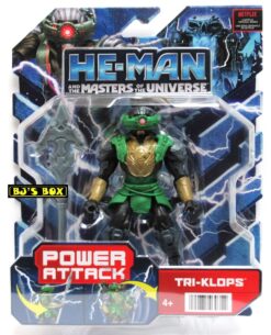 He-Man MOTU Power Attack TRI-KLOPS 6" Action Figure Netflix Series New