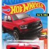 2020 Hot Wheels 2020 RAM 1500 REBEL Red Dodge 4dr 4x4 Pickup HW Hot Trucks #2/10 New