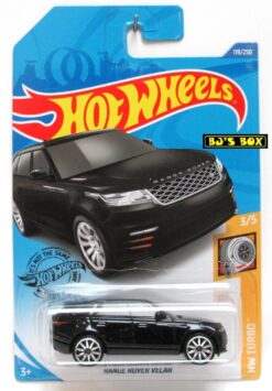 2020 Hot Wheels RANGE ROVER VELAR Black Luxury SUV 119/250 HW Turbo 3/5 New