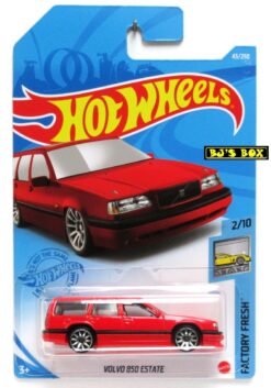 2021 Hot Wheels VOLVO 850 ESTATE #43/250 Red 4dr Station Wagon 2/10 HW Factory Fresh New
