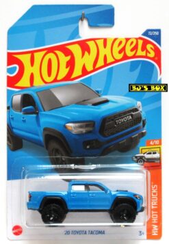 Hot Wheels 2022 '20 TOYOTA TACOMA Blue 4dr 4X4 Pickup #72/250 HW Hot Trucks 4/10 Rare New