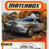 2023 Matchbox FORD POLICE INTERCEPTOR Grey Orange Black #23/100 70th Special Edition New