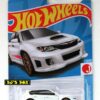 2023 Hot Wheels SUBARU WRX STi White Pink 4dr Hatchback #21 HW J-Imports 2/10 New
