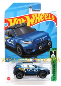 2024 Hot Wheels VOLVO XC40 RECHARGE Blue Electric SUV #14/250 HW Green Speed 2/10 New