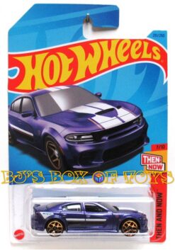 2023 Hot Wheels '20 DODGE CHARGER HELLCAT Purple Factory Muscle #231 Then and Now 7/10 New