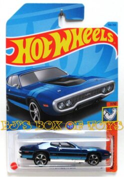 2023 Hot Wheels 1971 PLYMOUTH GTX Blue Hemi Classic #166/250 Muscle Mania 7/10 New
