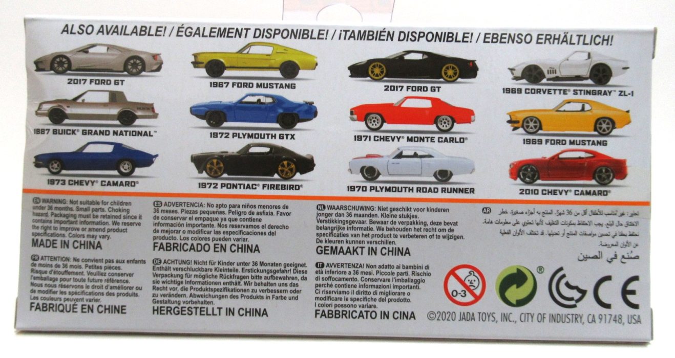 Jada Toys Die-Cast 1973 PLYMOUTH BARRACUDA Orange Mopar Classic BigTime Muscle 1:32 Scale New - Image 3