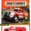2021 Matchbox FORD F-550 SUPER DUTY Red Fire Rescue Truck #29/100 MBX Highway New