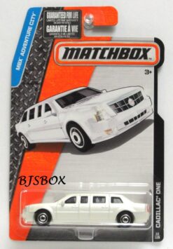 2016 Matchbox CADILLAC ONE White Presidential Limo #10/125 MBX Adventure City New