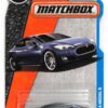 2016 Matchbox TESLA MODEL S Blue 4dr Electric Car #24/125 MBX Adventure City New