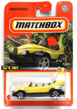 2021 Matchbox BIG BANANA CAR Yellow Banana Shaped Vehicle #48/100 MBX Highway New