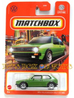 2024 Matchbox 1976 VOLKSWAGEN GOLF GTI MK1 Green Vintage VW No Number(95) MBX Metro New