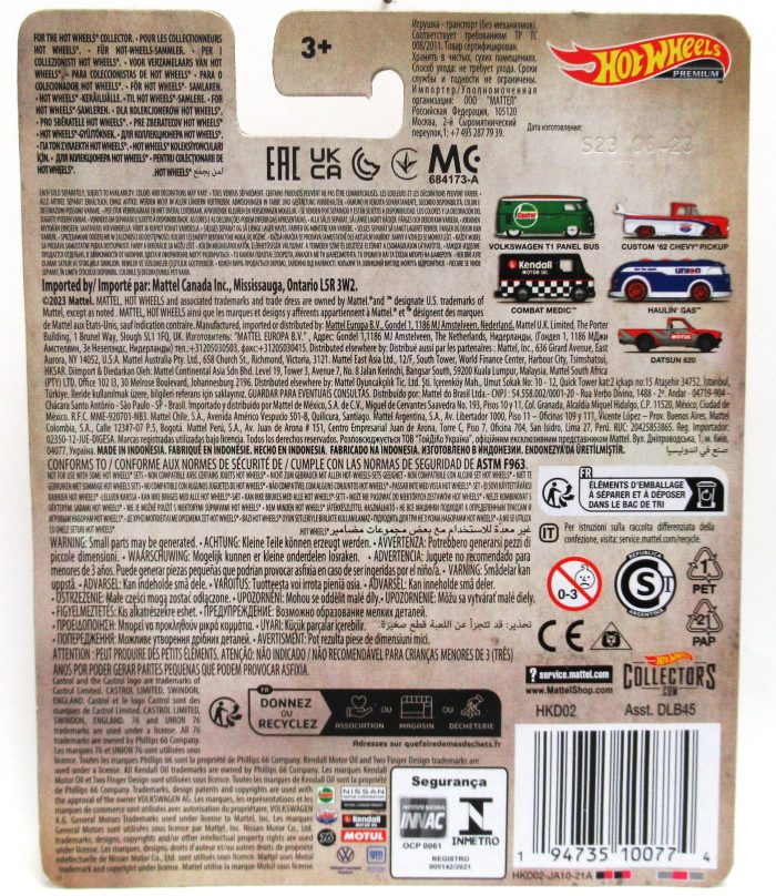 2023 Hot Wheels Premium Pop Culture Vintage Oil HAULIN GAS Real Riders 4/5 Union 76 Tanker New - Image 2