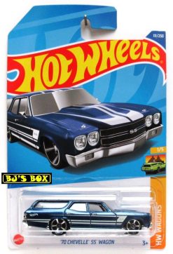2022 Hot Wheels 1970 Chevelle SS Wagon Dark Blue #111/250 HW Wagons #1/5 Classic Muscle Car Station Wagon New