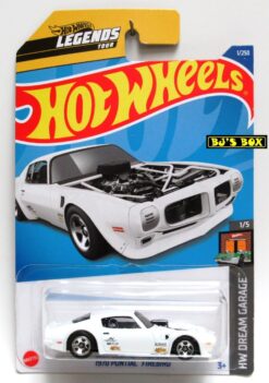 2022 Hot Wheels 1970 PONTIAC FIREBIRD #1/250 White HW Dream Garage #1/5 Legends Tour New