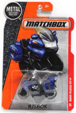 2016 Matchbox BMW R1200 RT-P Blue State Police Trooper Motorcycle #83/125 MBX Heroic Rescue New