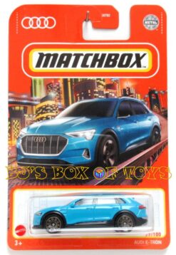 2022 Matchbox AUDI E-TRON Bright Blue 4dr Electric Hatchback SUV #77/100 MBX Metro