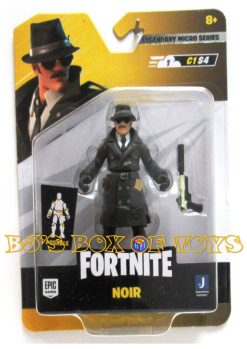 FORTNITE Legendary Micro Series #26 NOIR 2.5in. Figure and Accessory C1S4 New