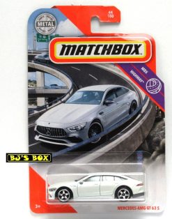 2020 Matchbox MERCEDES-AMG GT 63 S Pearl White German Supercar #44/100 MBX Highway New