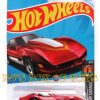 2024 Hot Wheels CORVETTE STINGRAY Red Classic Custom Muscle Car #109 HW Dream Garage 5/5 New