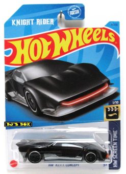 2023 Hot Wheels HW K.I.T.T. CONCEPT Black Silver Knight Rider Movie Car #6/250 HW Screen Time 5/10 New