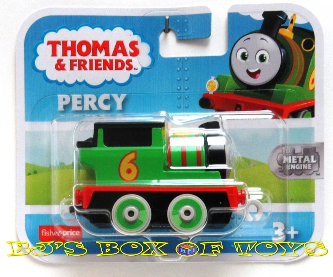 Thomas and Friends Train Engine #6 PERCY Green Black Fisher Price Metal Die-Cast New