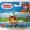 Thomas and Friends Train Car SANDY THE RAIL SPEEDER Pink Blue Fisher Price Metal Die-Cast New