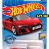 2020 Hot Wheels '19 AUDI R8 SPYDER Red Exotic Muscle Car #175 Factory Fresh #1/10 New