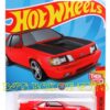 2024 Hot Wheels '84 MUSTANG SVO Red Black Ford Factory Muscle Car #192 Then and Now 2/10 New