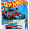 2024 Hot Wheels TANKNATOR Blue Red Military Tank #119 Netflix Lets Race HW Ride-Ons 3/5 New