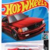 2024 Hot Wheels '89 MERCEDES-BENZ 560 SEC AMG Red Luxury Muscle Car #82 HW Modified 8/10 New