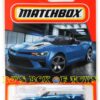 2024 Matchbox '16 CHEVY CAMARO CONVERTIBLE Blue Modern Muscle #31/100 MBX Showroom New