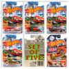 2024 Hot Wheels WINTER Christmas Collector Cars 5 Lot Set Evil Twin Hot Tub Camaro Diesel Duty Carbonator New