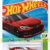 2025 Hot Wheels TESLA MODEL S PLAID Red Electric Race Car #9 HW EV 1/10 New