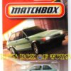 2025 Matchbox 1983 FORD FIESTA MK2 Green Classic Compact Car #84/125 MBX City New