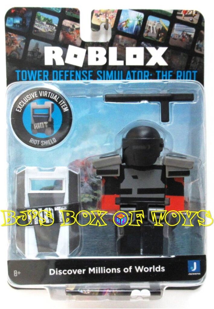 Buy Roblox Game TOWER DEFENSE SIMULATOR THE RIOT Action Figure With A Roblox Figure Tower Defense Simulator The Riot 709x1024 