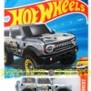 2025 Hot Wheels '21 FORD BRONCO Grey Black 4x4 Rally Race SUV #20 HW Hot Trucks 1/10 New