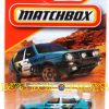 2025 Matchbox 1990 Volkswagen Golf Country Blue rally Racer #22 New