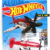 2021 Hot Wheels MAD PROPZ #132 Red White Stunt Racing Plane HW Metro 6/10 New