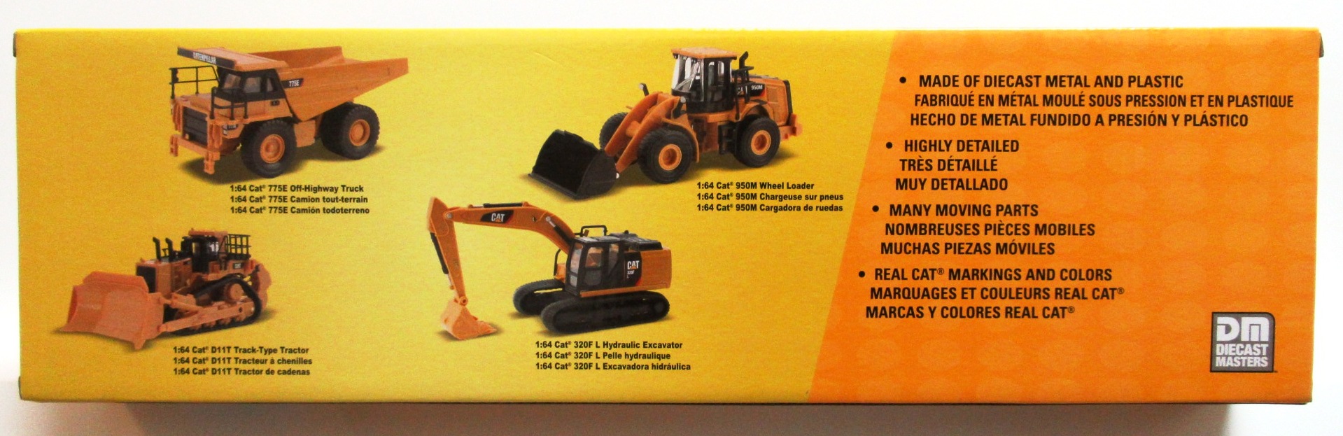 CAT CONSTRUCTION METAL Caterpillar 1:64 775E 950M D11T 320F New - Image 3