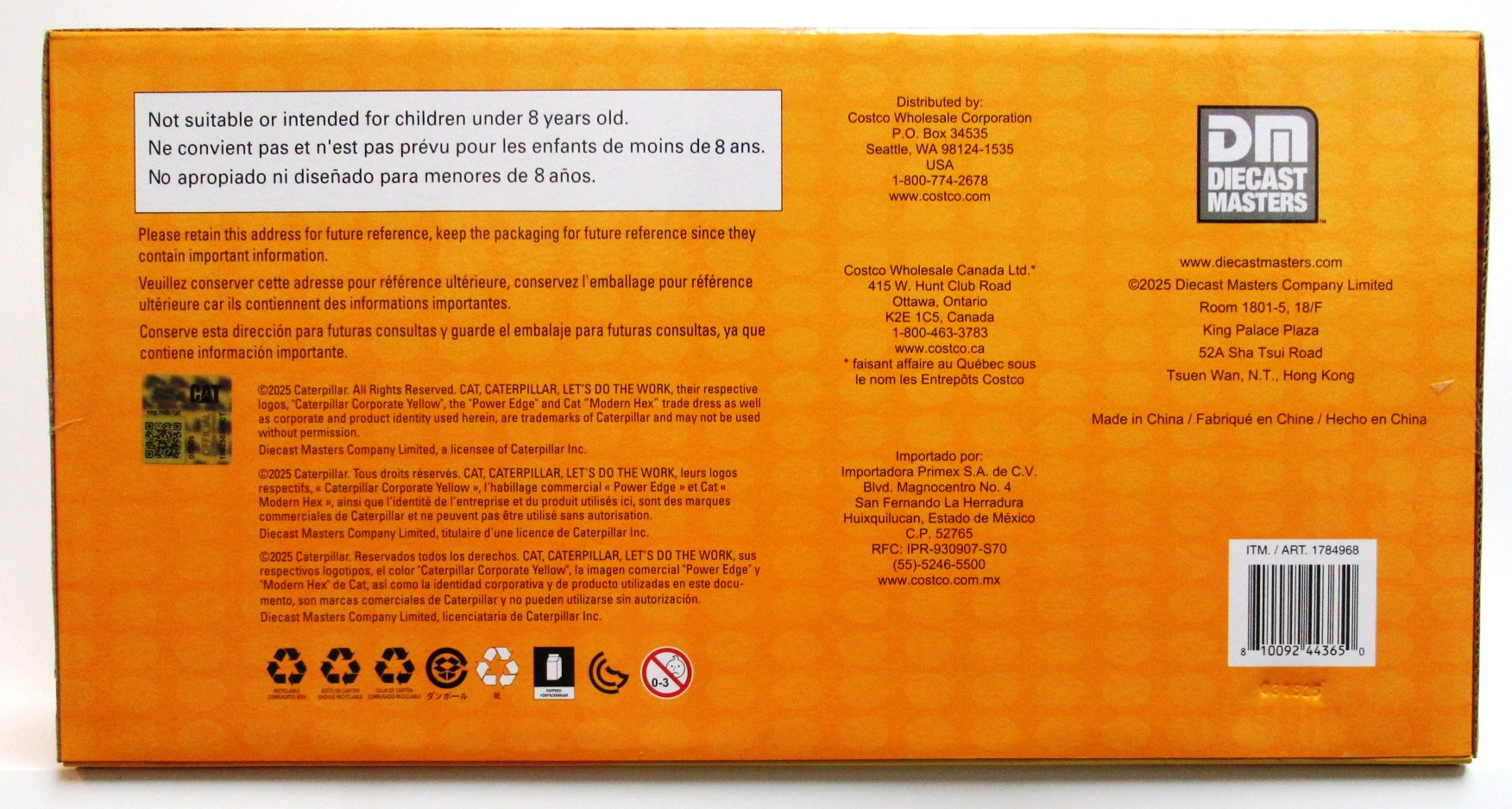 CAT CONSTRUCTION METAL Caterpillar 1:64 775E 950M D11T 320F New - Image 5