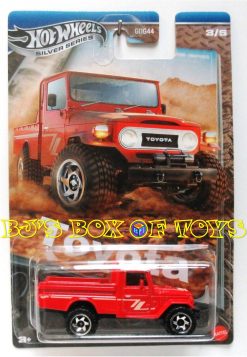 2025 Hot Wheels Silver Series Collector Trucks Set of 5 Tundra Tacoma Land Cruiser Off-Road New