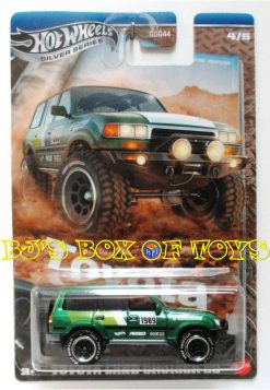 2025 Hot Wheels Silver Series Collector Trucks Set of 5 Tundra Tacoma Land Cruiser Off-Road New