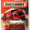 2025 Matchbox GARBAGE KING Red Recycling Trash Truck #99/125 MBX City New