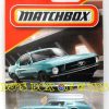 2025 Matchbox 1968 FORD MUSTANG FASTBACK Blue Classic Pony Muscle Car #67/125 MBX Showroom New