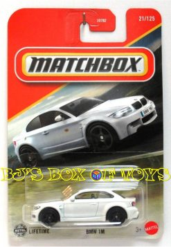 2025 Matchbox BMW 1M White High Performance German Sports Car #21/125 MBX Road Trip New