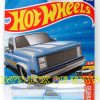 2025 Hot Wheels '83 CHEVY SILVERADO Blue Custom Classic Pickup Truck #157 HW Hot Trucks 9/10 New