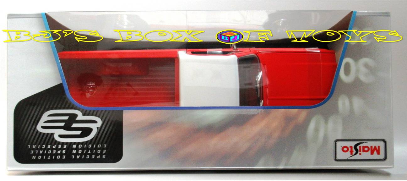 1974 CHEVROLET C10 CHEYENNE SUPER Red White 1:18 New - Image 5