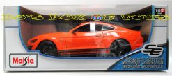 2020 MUSTANG SHELBY GT500 (CFTP) Orange Black 1:18 Scale Maisto Special Edition Ford Factory Muscle Car New